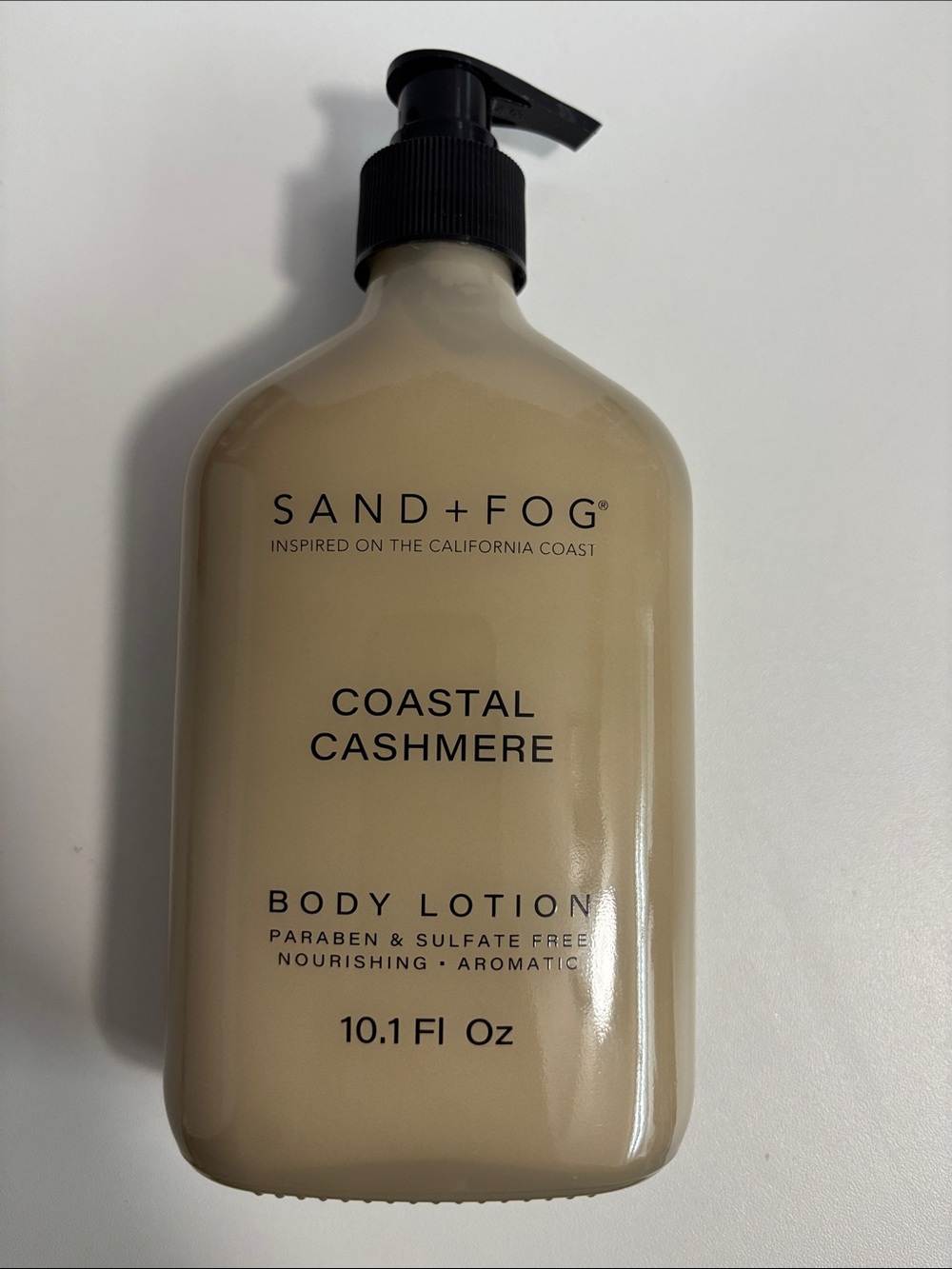 Sand + Fog Coastal Cashmere Body Lotion — Cream Nourishing Moisturizer